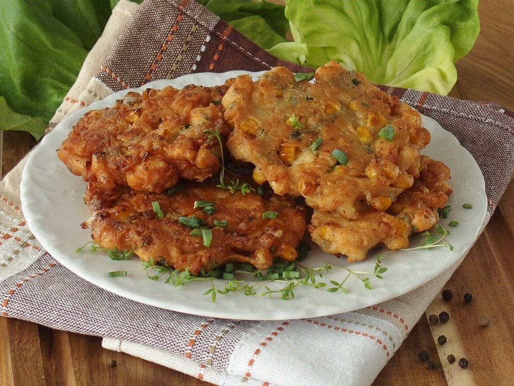 Burmese Corn Fritters