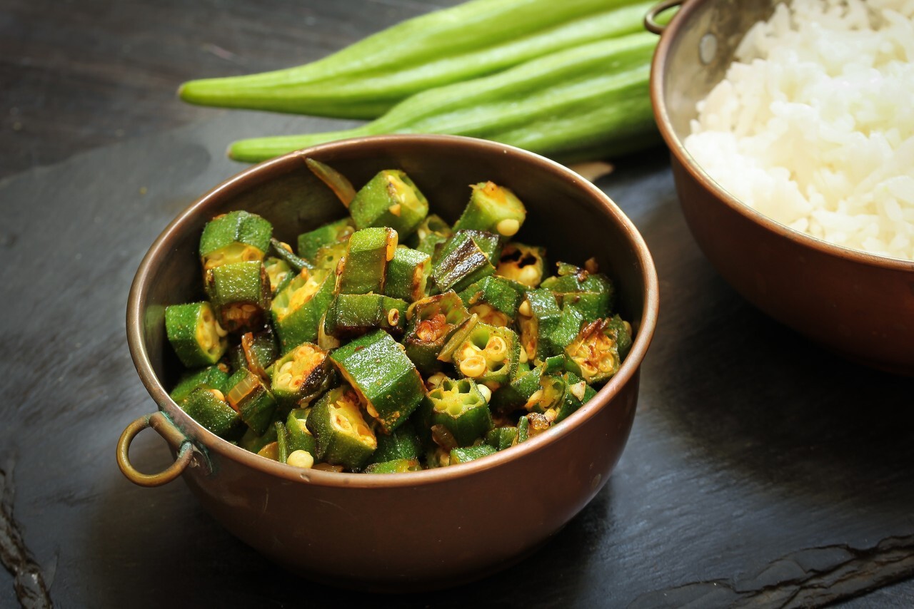 Burmese Pan-Fried Okra