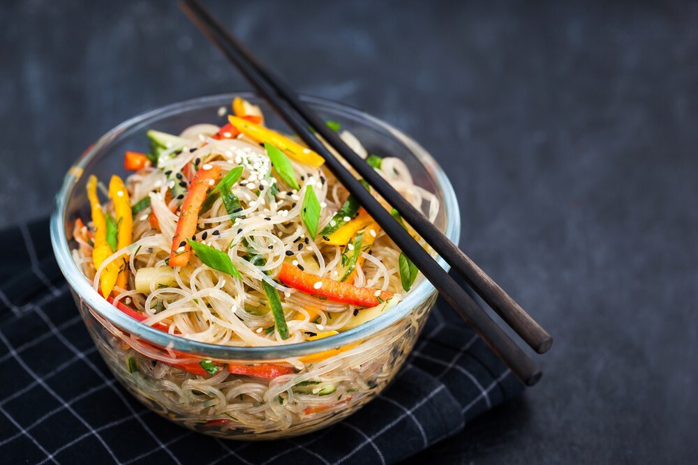 Burmese Glass Noodles Salad