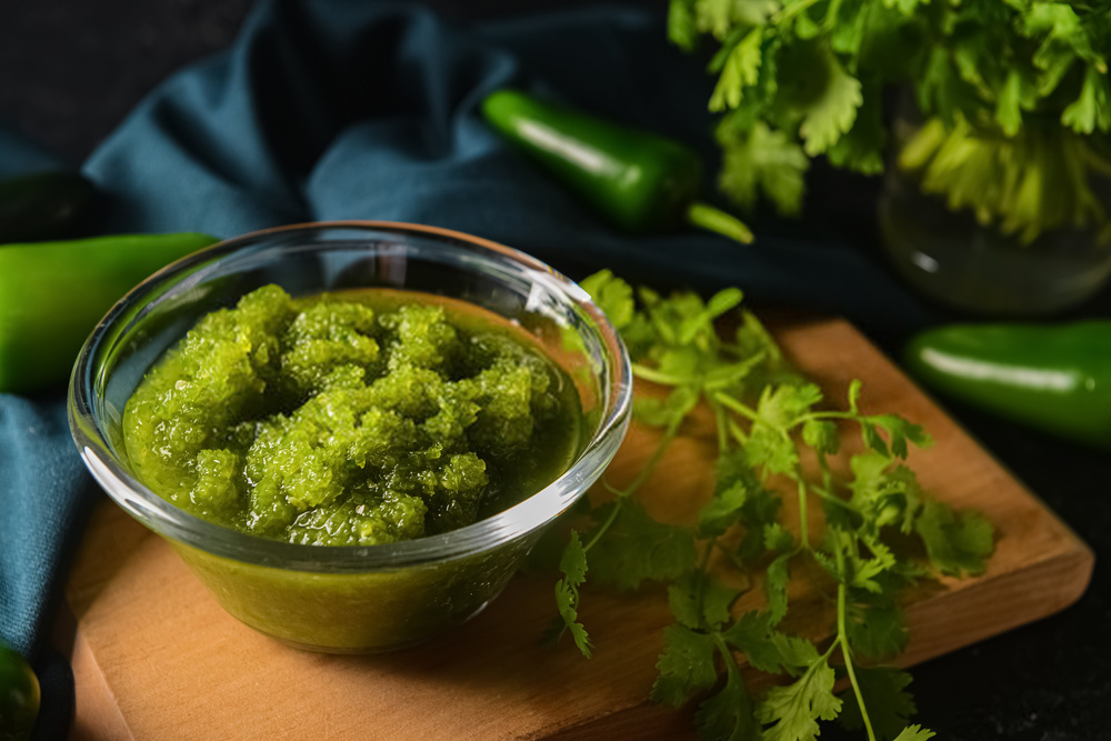 Burmese Green Peppers Paste